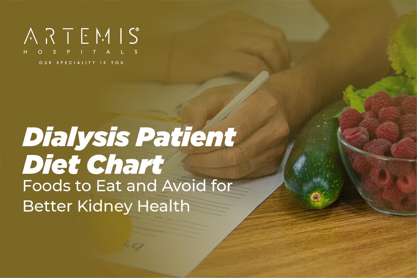 Dialysis Patient Diet Chart